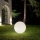 Ideal Lux - Candeeiro de exterior DORIS 1xE27/60W/230V, diâmetro 30 cm, IP44, cinzento