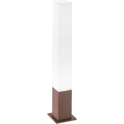 Ideal Lux - Candeeiro de exterior EDO OUTDOOR 1xGX53/15W/230V 79 cm IP65 castanho