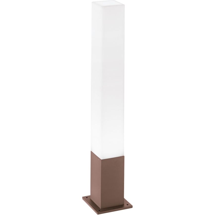 Ideal Lux - Candeeiro de exterior EDO OUTDOOR 1xGX53/15W/230V 79 cm IP65 castanho