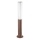 Ideal Lux - Candeeiro de exterior LED ETERE LED/9,5 W/230 V 3000 K 60 cm IRC 90 IP44 castanho
