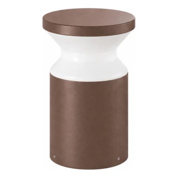Ideal Lux - Candeeiro de exterior TORRE 1xE27/15W/230V 22 cm IP65 castanho