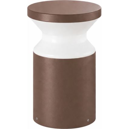 Ideal Lux - Candeeiro de exterior TORRE 1xE27/15W/230V 22 cm IP65 castanho