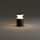 Ideal Lux - Candeeiro de exterior TORRE 1xE27/15W/230V 22 cm IP65 preto