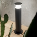 Ideal Lux - Candeeiro de exterior TORRE 1xE27/15W/230V 60 cm IP65 preto