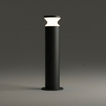 Ideal Lux - Candeeiro de exterior TORRE 1xE27/15W/230V 60 cm IP65 preto