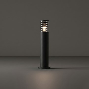 Ideal Lux - Candeeiro de exterior TRONCO 1xE27/42W/230V 60 cm IP65 preto