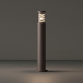 Ideal Lux - Candeeiro de exterior TRONCO 1xE27/42W/230V 80 cm IP65 castanho