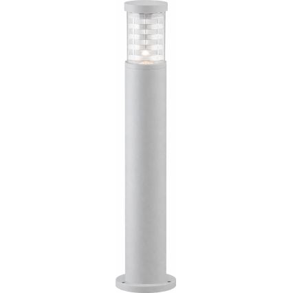 Ideal Lux - Candeeiro de exterior TRONCO 1xE27/42W/230V 80 cm IP65 cinzento