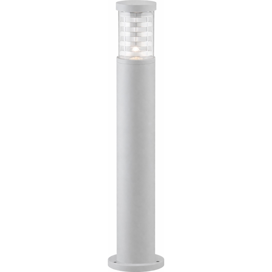 Ideal Lux - Candeeiro de exterior TRONCO 1xE27/42W/230V 80 cm IP65 cinzento
