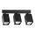 Ideal Lux - Candeeiro de focos LED DYNAMITE 3x GU10/7W/230V IRC 90, preto