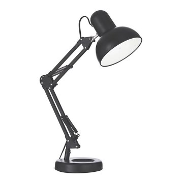 Ideal Lux - Candeeiro de mesa 1xE27/42W/230V preto