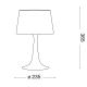 Ideal Lux - Candeeiro de mesa 1xE27/60W/230V