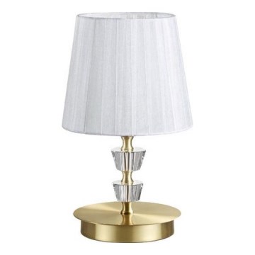 Ideal Lux - Candeeiro de mesa em cristal PEGASO 1xE14/28W/230V dourado