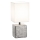 Ideal Lux - Candeeiro de mesa KALI 1xE14/40W/230V branco/cinzento