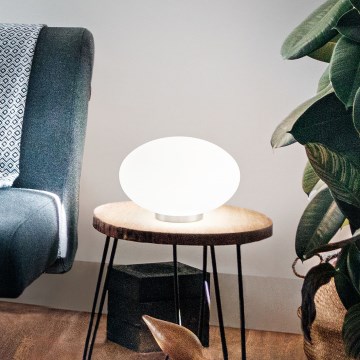 Ideal Lux - Candeeiro de mesa LED CANDY 1xG9/3W/230V diâmetro 25 cm branco