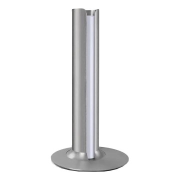 Ideal Lux - Candeeiro de mesa LED dimerizável DORICA LED/8W/230V CRI 90 cinzento