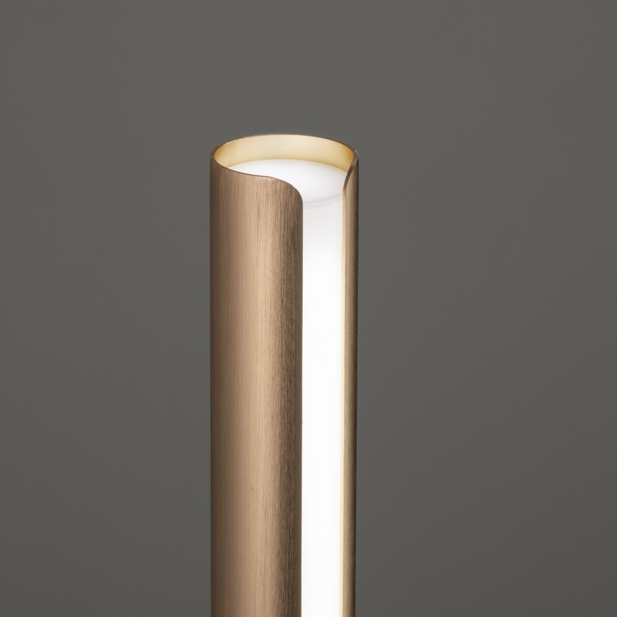 Ideal Lux - Candeeiro de mesa LED dimerizável DORICA LED/8W/230V CRI 90 dourado