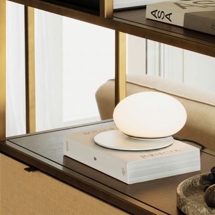 Ideal Lux - Candeeiro de mesa LED NINFEA 1xGX53/9W/230V branco