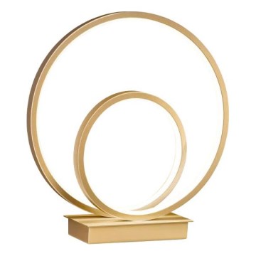 Ideal Lux - Candeeiro de mesa LED OZ LED/22W/230V CRI 90 dourado