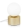 Ideal Lux - Candeeiro de mesa LED PERLAGE 1xG9/3W/230V dourado/branco