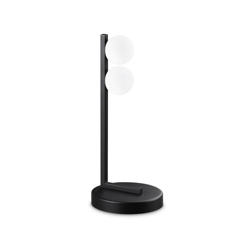 Ideal Lux - Candeeiro de mesa LED PING PONG 2xLED/3W/230V CRI 90 preto