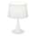 Ideal Lux - Candeeiro de mesa LONDON 1xE27/60W/230V branco
