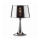 Ideal Lux - Candeeiro de mesa LONDON 1xE27/60W/230V cromado brilhante