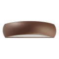 Ideal Lux - Candeeiro de parede exterior GIOVE 1xE27/60W/230V IP54 castanho