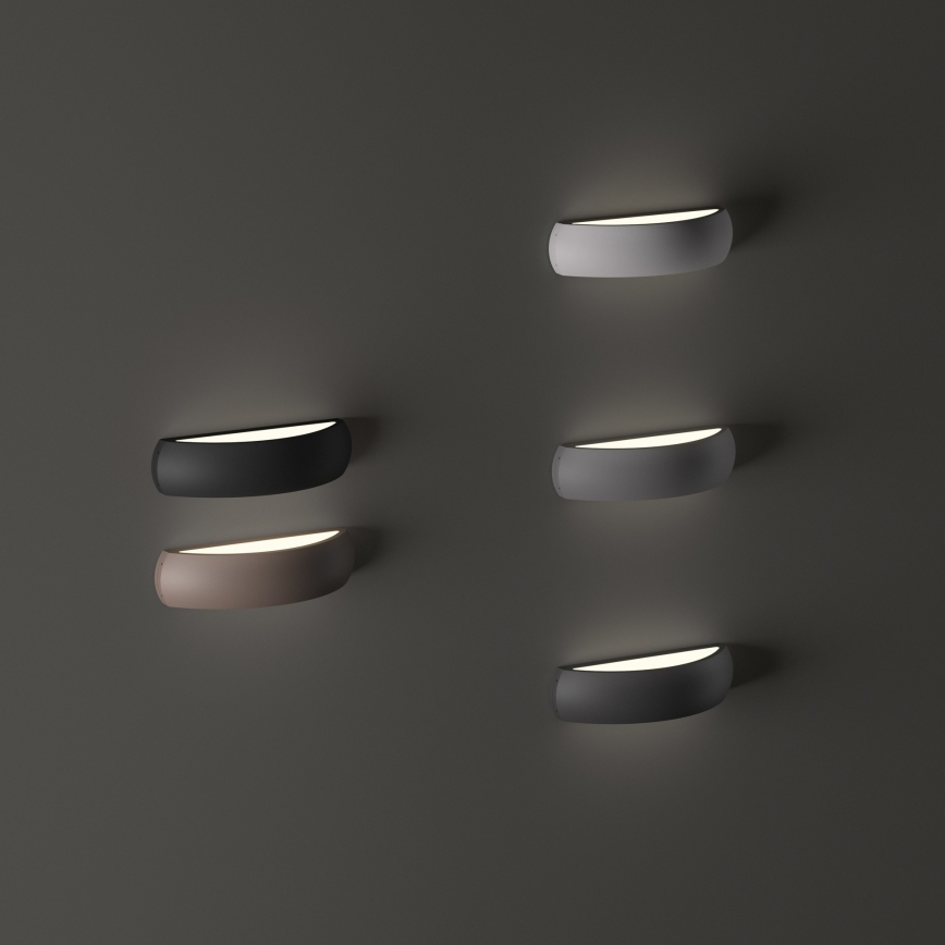 Ideal Lux - Candeeiro de parede exterior GIOVE 1xE27/60W/230V IP54 castanho