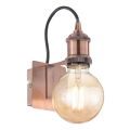 Ideal Lux - Candeeiro de parede FRIDA 1xE27/60W/230V cobre