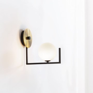 Ideal Lux - Candeeiro de parede LED BIRDS 1xG9/3W/230V preto/dourado