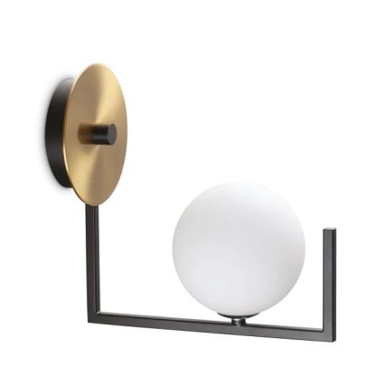 Ideal Lux - Candeeiro de parede LED BIRDS 1xG9/3W/230V preto/dourado