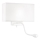 Ideal Lux - Candeeiro de parede LED flexível HOTEL 1xE27/60W/230V + LED/1,5W branco