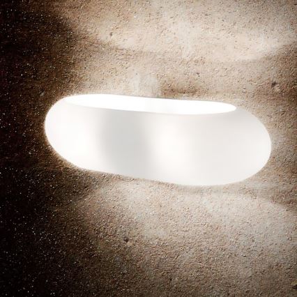 Ideal Lux - Candeeiro de parede LED MORIS 2xG9/3W/230V branco