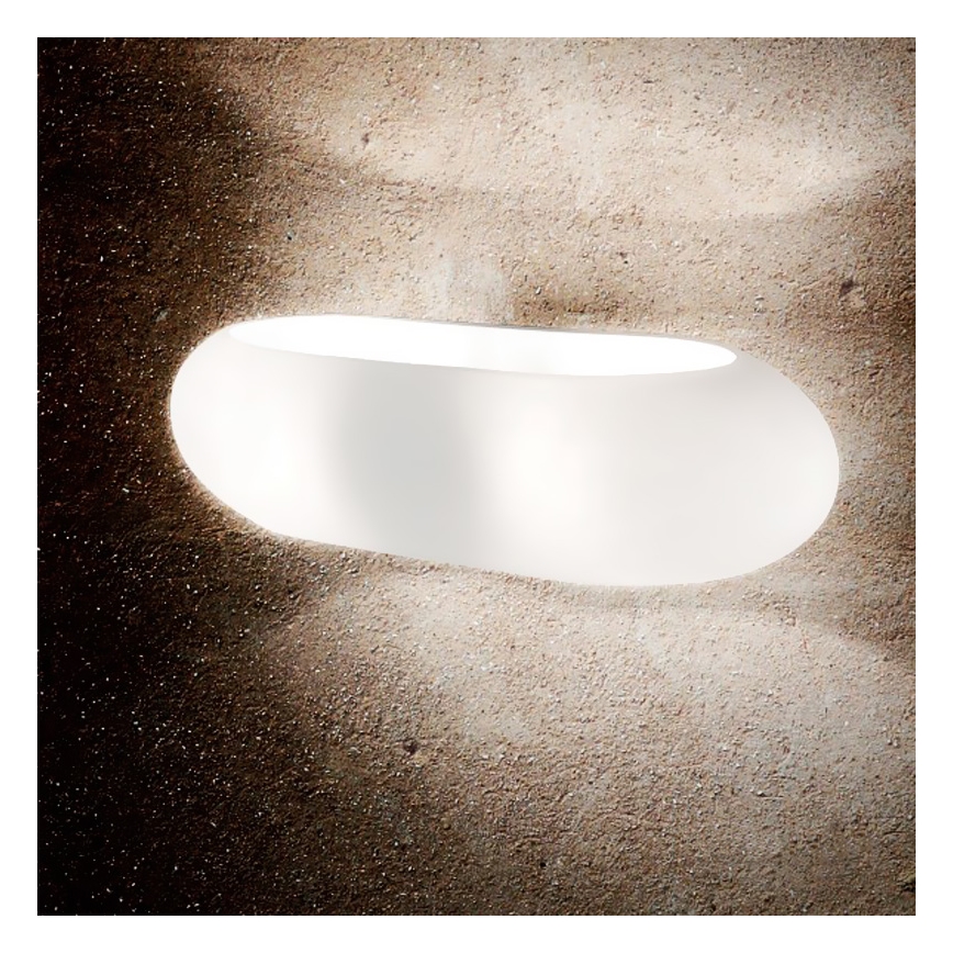 Ideal Lux - Candeeiro de parede LED MORIS 2xG9/3W/230V branco