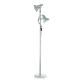 Ideal Lux - Candeeiro de pé 2xE27/60W/230V cromo brilhante