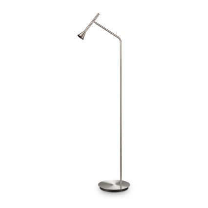 Ideal Lux - Candeeiro de pé LED DIESIS LED/4,5W/230V CRI 95 cromo fosco