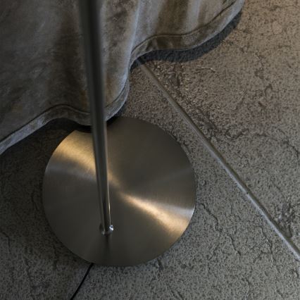 Ideal Lux - Candeeiro de pé LED DIESIS LED/4,5W/230V CRI 95 cromo fosco