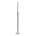 Ideal Lux - Candeeiro de pé LED dimerizável DORICA 3xLED/33W/230V IRC 90 branco