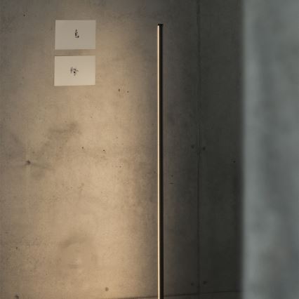 Ideal Lux - Candeeiro de pé LED dimerizável YOKO LED/16W/230V CRI 90 preto