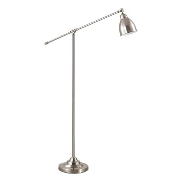 Ideal Lux - Candeeiro de pé NEWTON 1xE27/42W/230V cromado brilhante