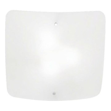 Ideal Lux - Candeeiro de tecto CELINE 3xE27/60W/230V 39x39 branco