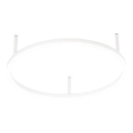 Ideal Lux - Candeeiro de tecto LED ORACLE SLIM LED/29W/230V 2700K CRI 90 Ø 50 cm branco