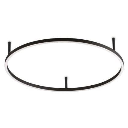 Ideal Lux - Plafon LED ORACLE SLIM, 37 W / 230 V, 3000 K, IRC 90, Ø 70 cm, preto