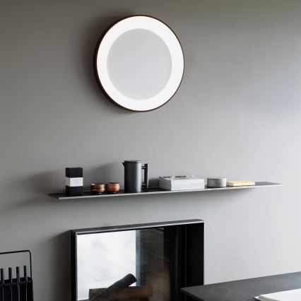 Ideal Lux - Candeeiro de tecto LED PLANET LED/29W/230V CRI 90, diâmetro 60 cm, preto