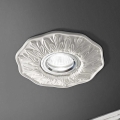 Ideal Lux - Candeeiro de teto embutido POLKA 1xGU10/50W/230V branco