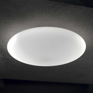 Ideal Lux - Candeeiro de teto SMARTIES 2xE27/42W/230V Ø 42,5 cm branco