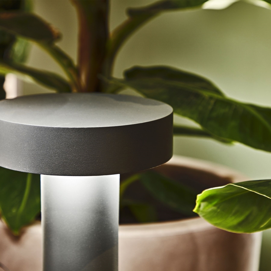 Ideal Lux - Candeeiro exterior 4xG9/15W/230V 60 cm IP44 antracite