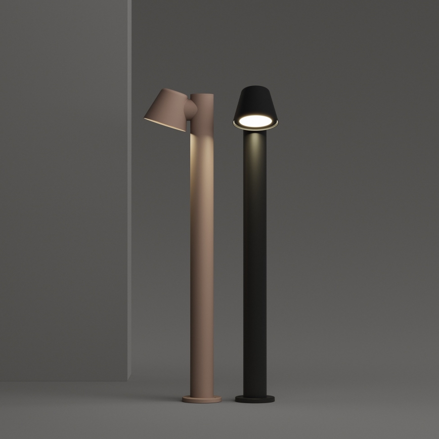 Ideal Lux - Candeeiro Exterior GAS 1xGU10/35W/230V 80 cm IP43 castanho