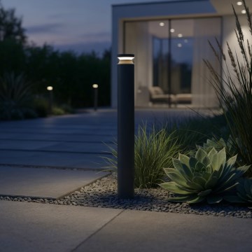 Ideal Lux - Candeeiro exterior LED BOEING LED/14W/230V 100 cm CRI 90 IP65 preto